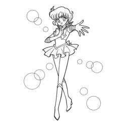 Página para colorir: Sailor Moon (desenhos animados) #50444 - Páginas para Colorir Imprimíveis Gratuitamente