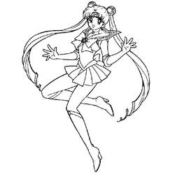 Página para colorir: Sailor Moon (desenhos animados) #50446 - Páginas para Colorir Imprimíveis Gratuitamente