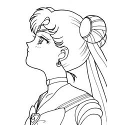 Página para colorir: Sailor Moon (desenhos animados) #50449 - Páginas para Colorir Imprimíveis Gratuitamente