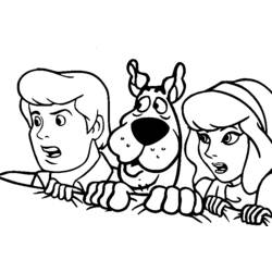 Página para colorir: scooby-doo (desenhos animados) #31374 - Páginas para Colorir Imprimíveis Gratuitamente