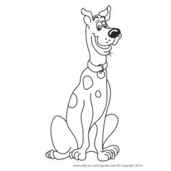 Página para colorir: scooby-doo (desenhos animados) #31398 - Páginas para Colorir Imprimíveis Gratuitamente