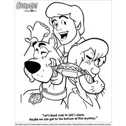 Página para colorir: scooby-doo (desenhos animados) #31471 - Páginas para Colorir Imprimíveis Gratuitamente