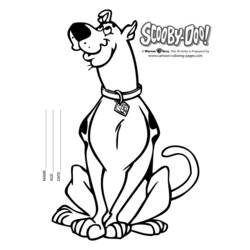 Página para colorir: scooby-doo (desenhos animados) #31511 - Páginas para Colorir Imprimíveis Gratuitamente