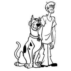 Página para colorir: scooby-doo (desenhos animados) #31512 - Páginas para Colorir Imprimíveis Gratuitamente