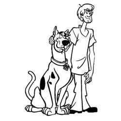 Página para colorir: scooby-doo (desenhos animados) #31524 - Páginas para Colorir Imprimíveis Gratuitamente