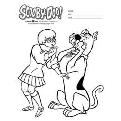 Página para colorir: scooby-doo (desenhos animados) #31544 - Páginas para Colorir Imprimíveis Gratuitamente