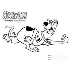Página para colorir: scooby-doo (desenhos animados) #31582 - Páginas para Colorir Imprimíveis Gratuitamente