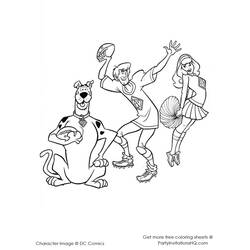 Página para colorir: scooby-doo (desenhos animados) #31588 - Páginas para Colorir Imprimíveis Gratuitamente