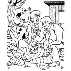 Página para colorir: scooby-doo (desenhos animados) #31604 - Páginas para Colorir Imprimíveis Gratuitamente