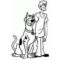 Página para colorir: scooby-doo (desenhos animados) #31631 - Páginas para Colorir Imprimíveis Gratuitamente