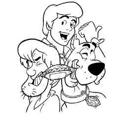 Página para colorir: scooby-doo (desenhos animados) #31636 - Páginas para Colorir Imprimíveis Gratuitamente