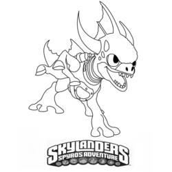Página para colorir: Skylanders (desenhos animados) #43424 - Páginas para Colorir Imprimíveis Gratuitamente