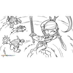 Página para colorir: Skylanders (desenhos animados) #43435 - Páginas para Colorir Imprimíveis Gratuitamente