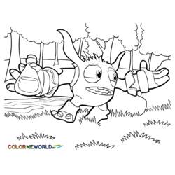 Página para colorir: Skylanders (desenhos animados) #43476 - Páginas para Colorir Imprimíveis Gratuitamente