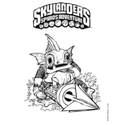 Página para colorir: Skylanders (desenhos animados) #43506 - Páginas para Colorir Imprimíveis Gratuitamente