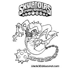 Página para colorir: Skylanders (desenhos animados) #43513 - Páginas para Colorir Imprimíveis Gratuitamente