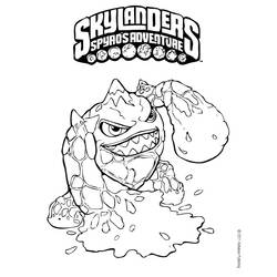 Página para colorir: Skylanders (desenhos animados) #43534 - Páginas para Colorir Imprimíveis Gratuitamente