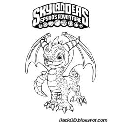 Página para colorir: Skylanders (desenhos animados) #43563 - Páginas para Colorir Imprimíveis Gratuitamente