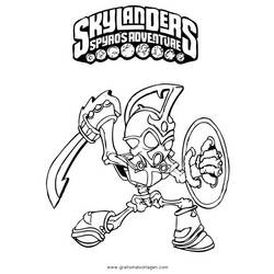 Página para colorir: Skylanders (desenhos animados) #43602 - Páginas para Colorir Imprimíveis Gratuitamente