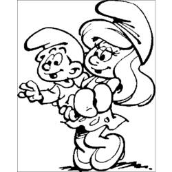 Página para colorir: Smurfs (desenhos animados) #34565 - Páginas para Colorir Imprimíveis Gratuitamente
