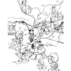 Página para colorir: Smurfs (desenhos animados) #34580 - Páginas para Colorir Imprimíveis Gratuitamente