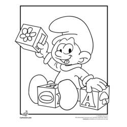 Página para colorir: Smurfs (desenhos animados) #34595 - Páginas para Colorir Imprimíveis Gratuitamente