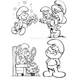Página para colorir: Smurfs (desenhos animados) #34613 - Páginas para Colorir Imprimíveis Gratuitamente
