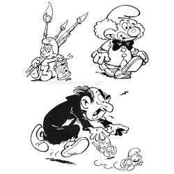 Página para colorir: Smurfs (desenhos animados) #34659 - Páginas para Colorir Imprimíveis Gratuitamente