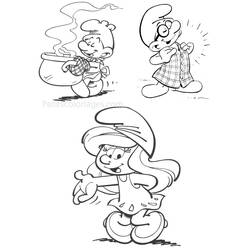 Página para colorir: Smurfs (desenhos animados) #34680 - Páginas para Colorir Imprimíveis Gratuitamente