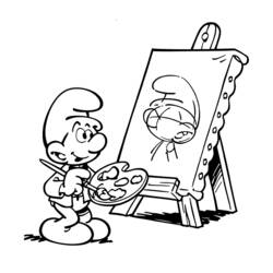 Página para colorir: Smurfs (desenhos animados) #34700 - Páginas para Colorir Imprimíveis Gratuitamente