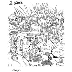 Página para colorir: Smurfs (desenhos animados) #34726 - Páginas para Colorir Imprimíveis Gratuitamente