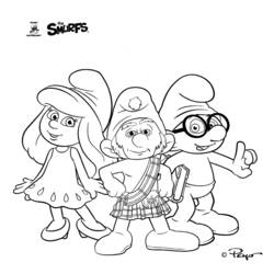 Página para colorir: Smurfs (desenhos animados) #34727 - Páginas para Colorir Imprimíveis Gratuitamente