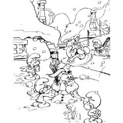 Página para colorir: Smurfs (desenhos animados) #34738 - Páginas para Colorir Imprimíveis Gratuitamente