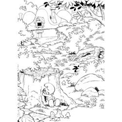 Página para colorir: Smurfs (desenhos animados) #34743 - Páginas para Colorir Imprimíveis Gratuitamente