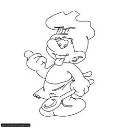 Página para colorir: Smurfs (desenhos animados) #34751 - Páginas para Colorir Imprimíveis Gratuitamente