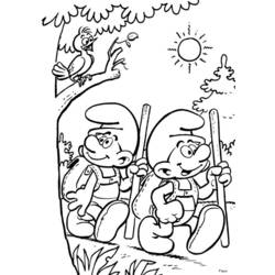 Página para colorir: Smurfs (desenhos animados) #34848 - Páginas para Colorir Imprimíveis Gratuitamente