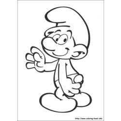 Página para colorir: Smurfs (desenhos animados) #34859 - Páginas para Colorir Imprimíveis Gratuitamente