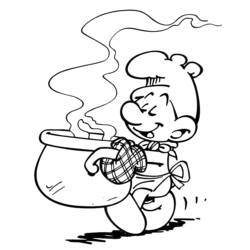 Página para colorir: Smurfs (desenhos animados) #34875 - Páginas para Colorir Imprimíveis Gratuitamente