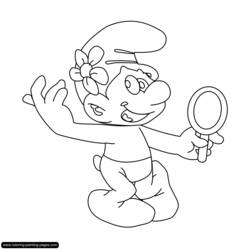 Página para colorir: Smurfs (desenhos animados) #34918 - Páginas para Colorir Imprimíveis Gratuitamente