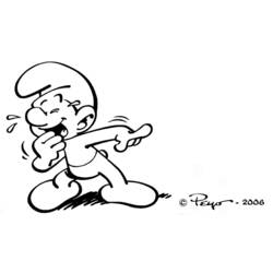 Página para colorir: Smurfs (desenhos animados) #34924 - Páginas para Colorir Imprimíveis Gratuitamente