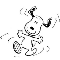 Página para colorir: Snoopy (desenhos animados) #27053 - Páginas para Colorir Imprimíveis Gratuitamente