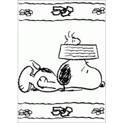 Página para colorir: Snoopy (desenhos animados) #27063 - Páginas para Colorir Imprimíveis Gratuitamente