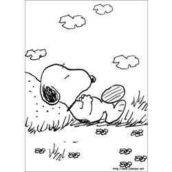 Página para colorir: Snoopy (desenhos animados) #27075 - Páginas para Colorir Imprimíveis Gratuitamente