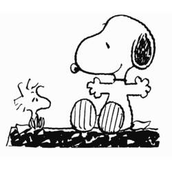 Página para colorir: Snoopy (desenhos animados) #27104 - Páginas para Colorir Imprimíveis Gratuitamente