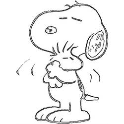Página para colorir: Snoopy (desenhos animados) #27168 - Páginas para Colorir Imprimíveis Gratuitamente