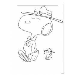 Página para colorir: Snoopy (desenhos animados) #27178 - Páginas para Colorir Imprimíveis Gratuitamente