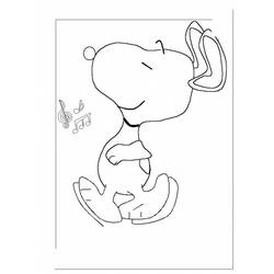 Página para colorir: Snoopy (desenhos animados) #27189 - Páginas para Colorir Imprimíveis Gratuitamente