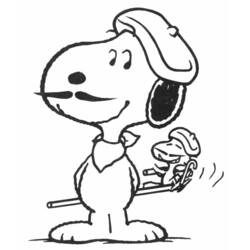 Página para colorir: Snoopy (desenhos animados) #27191 - Páginas para Colorir Imprimíveis Gratuitamente