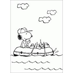 Página para colorir: Snoopy (desenhos animados) #27197 - Páginas para Colorir Imprimíveis Gratuitamente