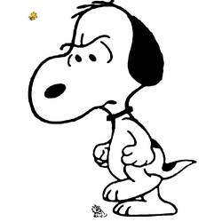 Página para colorir: Snoopy (desenhos animados) #27232 - Páginas para Colorir Imprimíveis Gratuitamente